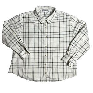 Lee Riders Women’s‎ XXXL Button Down Long Sleeve Flannel Shirt